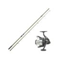Ensemble canne carpe 12 pieds 3,25 Lbs avec anneau de 50 mm et moulinet garni SRT Carp Instinct.
