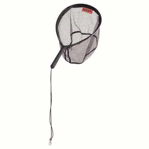 Épuisette raquette truite avec filet enduit Rub'Net SERT Fish Instinct 060.