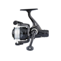 Moulinet spinning compact à frein arrière prêt à pêcher garni de fil SRT Meka Efi 201 Rd.