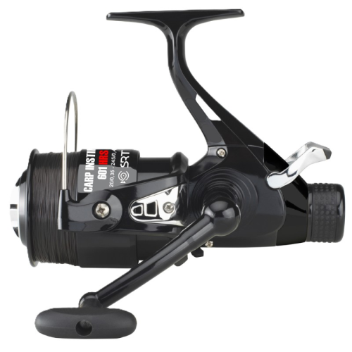 Moulinet débrayable prêt à pêcher garni de fil SRT Carp Instinct 601 Hrs.
