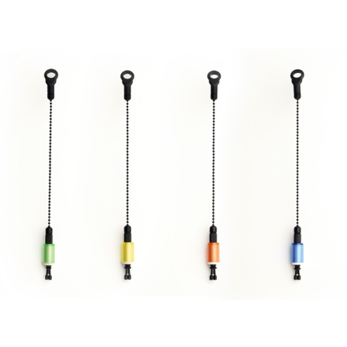 Coffret de 4 hangers mécaniques de pêche carpe à chaîne 15cm Carp Instinct SRT.