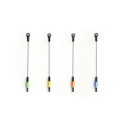 Coffret de 4 hangers mécaniques de pêche carpe à chaîne 15cm Carp Instinct SRT.