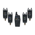 Coffret de 4 détecteurs carpe avec centrale sans fil SRT Carp Instinct 4+1.