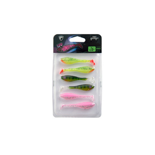 Leurre Souple Fox Rage UV Mini Fry 7cm x 6pcs