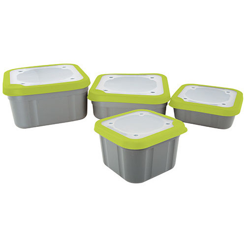 Boîte A Esches Matrix Grey/Lime Bait Boxes Solid Top