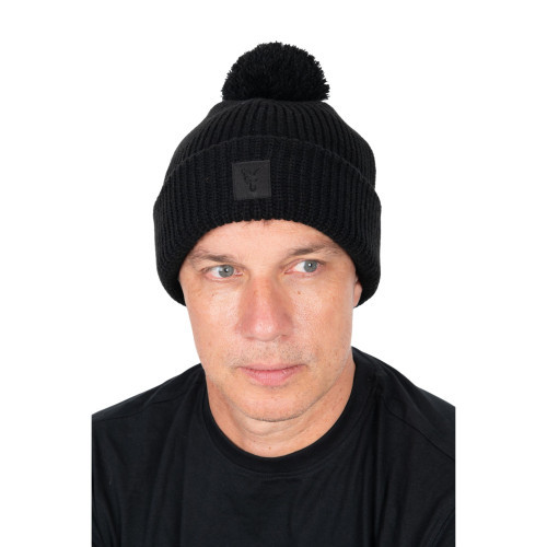 Bonnet Fox Black HD Bobble