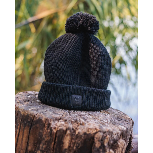 Bonnet Fox Black HD Bobble