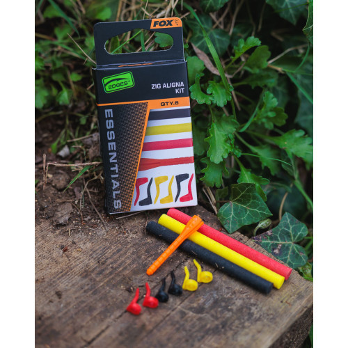 Fox Edges Zig Aligna kit (6 x sleeves, tool and...
