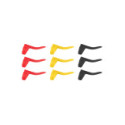 Fox Edges Zig Aligna kit Multi Sleeve kit (3 yellow, 3 red and 3 black)