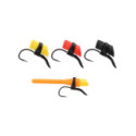 Fox Edges Zig Aligna XL kit Multi Foam kit (yellow, red and black)
