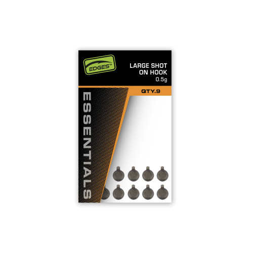 Lest Pour Hameçons Fox Edges 0.5g Large Shot On...