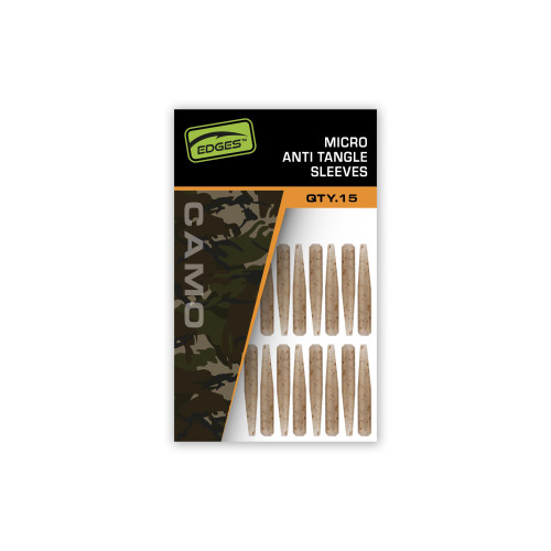 Fox Edges Camo Micro Anti Tangle Sleeves 15pcs 2
