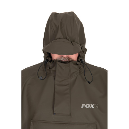 Fox Khaki Poncho - One Size