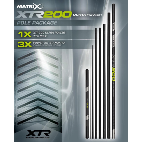 Pack Canne Au Coup Matrix XTR200 Ultra Power...
