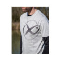 Matrix Large Mesh Logo T-Shirt - Grey
