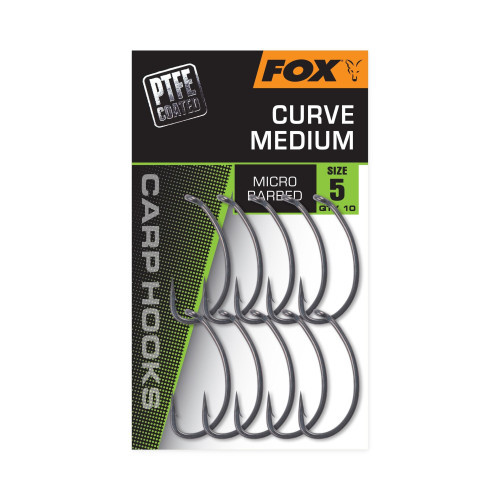 Hameçons Carpe Fox Curve Medium