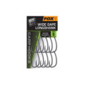 Hameçons Carpe Fox Wide Gape Long Shank