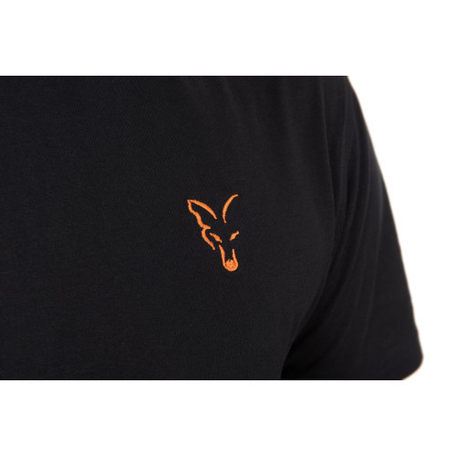 Fox Classic T-shirt - Black / Orange