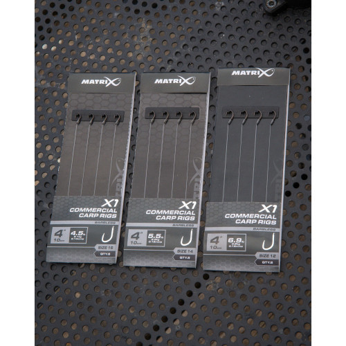 Bas De Ligne Matrix X1 Commercial Carp 10cm Rigs