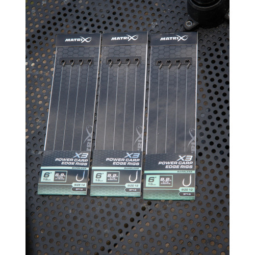 Bas De Ligne Matrix X3 Power Carp Edge 15cm Rigs