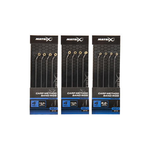 Bas De Ligne Matrix X7 Carp Method 10cm Band Rigs