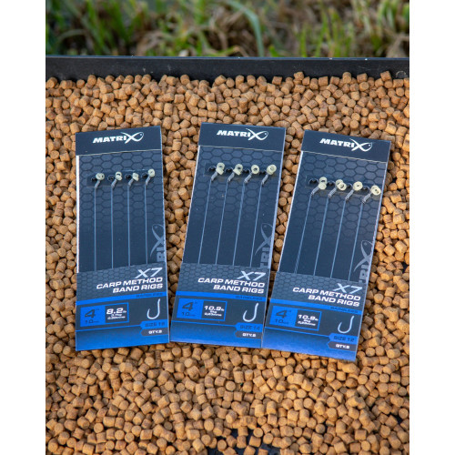 Bas De Ligne Matrix X7 Carp Method 10cm Band Rigs