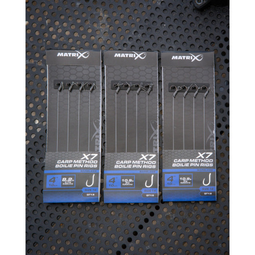 Bas De Ligne Matrix X7 Carp Method 10cm Boilie...