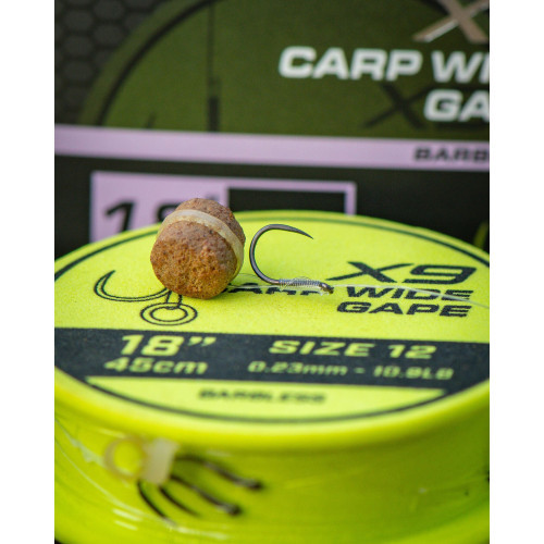 Bas De Ligne Matrix X9 Carp Wide Gape 45cm Band...