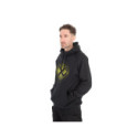 Sweat Matrix Large Fade Logo Hoody - Black/Lime