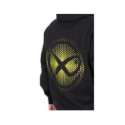Sweat Matrix Large Fade Logo Hoody - Black/Lime