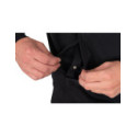 Sweat Fox Collection Zipped Hoody - Black