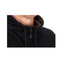 Sweat Fox Collection Zipped Hoody - Black