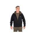 Sweat Fox Collection Zipped Hoody - Black