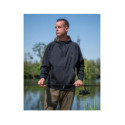 Sweat Fox Collection Zipped Hoody - Black