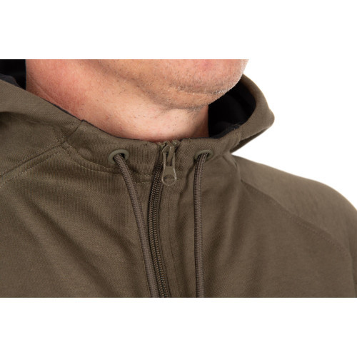 Sweat Fox Collection Zipped Hoody - Green