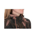 Sweat Fox Women's Zipped Camo Hoody