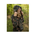 Sweat Fox Women's Zipped Camo Hoody