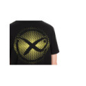 Matrix Large Fade Logo T-Shirt - Black/Lime