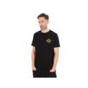 Matrix Large Fade Logo T-Shirt - Black/Lime