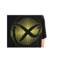 Matrix Large Fade Logo T-Shirt - Black/Lime