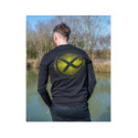 Matrix Large Fade Logo T-Shirt - Black/Lime