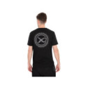 Matrix Large Fade Logo T-Shirt - Black/Grey