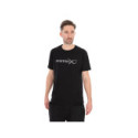 Matrix Large Fade Logo T-Shirt - Black/Grey