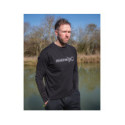 Matrix Large Fade Logo T-Shirt - Black/Grey