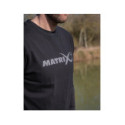 Matrix Large Fade Logo T-Shirt - Black/Grey