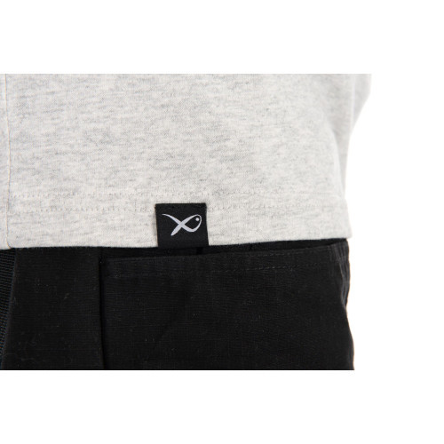 Matrix Large Mesh Logo T-Shirt - Grey