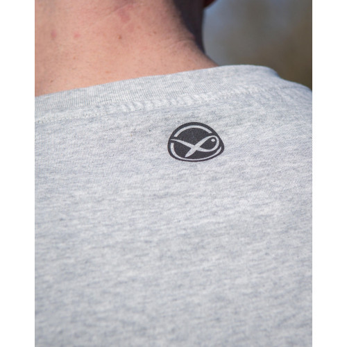 Matrix Large Mesh Logo T-Shirt - Grey