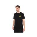 Matrix Large Fade Logo T-Shirt - Black/Lime