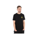 Matrix Large Fade Logo T-Shirt - Black/Lime