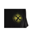 Matrix Large Fade Logo T-Shirt - Black/Lime